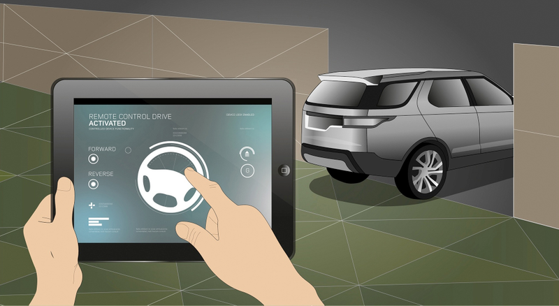 Illustration for article titled Here's How You Might Drive Your Next SUV From A Smartphone
